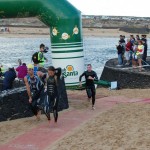 Michelle Vesterby first out Swim